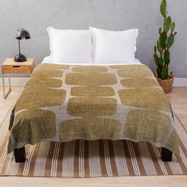 Item preview, Minimal Modern Japanese Pattern-Gold by Bossy Cat Home designed and sold by BossyCatHome.