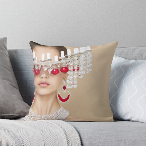Item preview, Fine Art Headpiece Crystal Masquerade Mask Art, Chandlier Art Portrait, Fashion Photography, Altered Model Portrait. Digital Art Print, Printable Wall Art designed and sold by RadRococo.