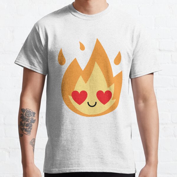 Smiley 2024 flames shirt