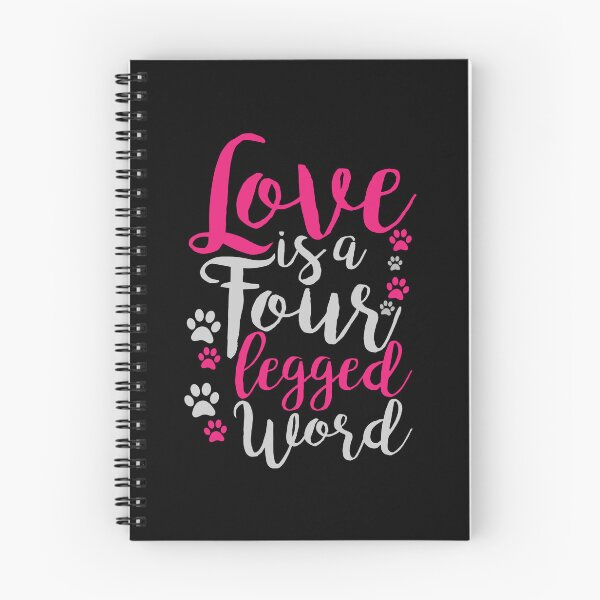 Item preview, Love is a four legged word. For Cat lovers, Dog Lovers, Animal Lovers. designed and sold by Gold Wings Tees.