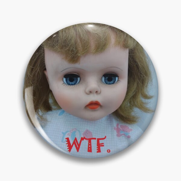 Item preview, Doll Face - WTF designed and sold by oceanlady65.