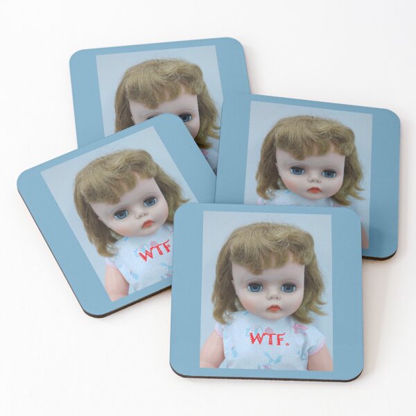 Item preview, Doll Face - WTF designed and sold by oceanlady65.