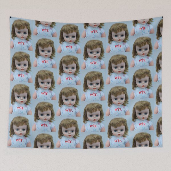 Item preview, Doll Face - WTF designed and sold by oceanlady65.
