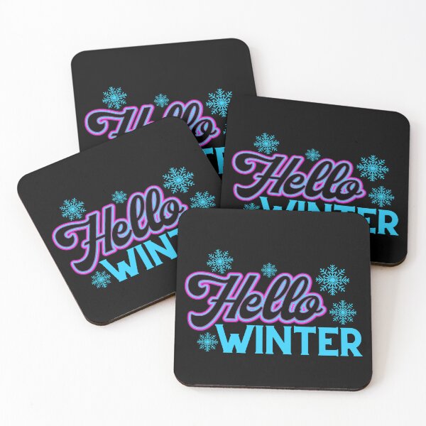 Item preview, Hello winter - colorful retro snowflakes designed and sold by EvergreenWhimsy.