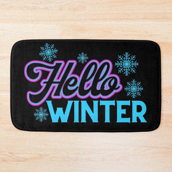 Item preview, Hello winter - colorful retro snowflakes designed and sold by EvergreenWhimsy.