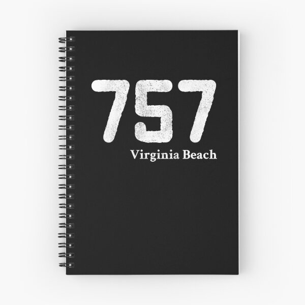 Item preview, Area Code 757 Virginia Beach Virginia designed and sold by Gold Wings Tees.