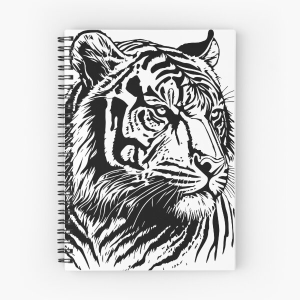 Item preview, tiger illustration designed and sold by DD215.