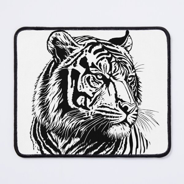 Item preview, tiger illustration designed and sold by DD215.