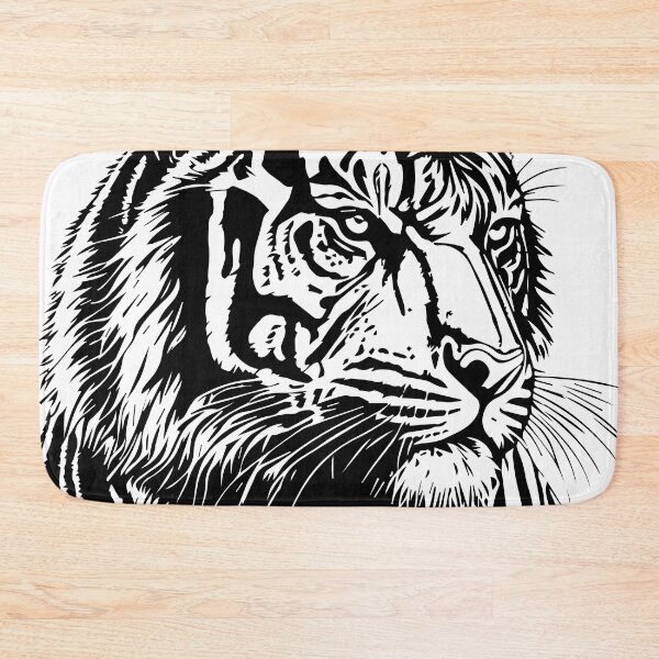 Item preview, tiger illustration designed and sold by DD215.