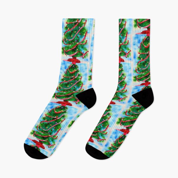 Item preview, Watercolor Christmas Design Artwork  designed and sold by StickerBird.