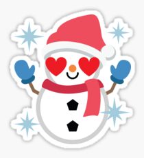 Snowman Emoji Sticker