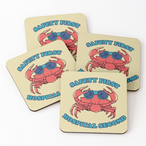 Item preview, Motivational Crab: Safety First, Hospital Second designed and sold by ertysaurus.