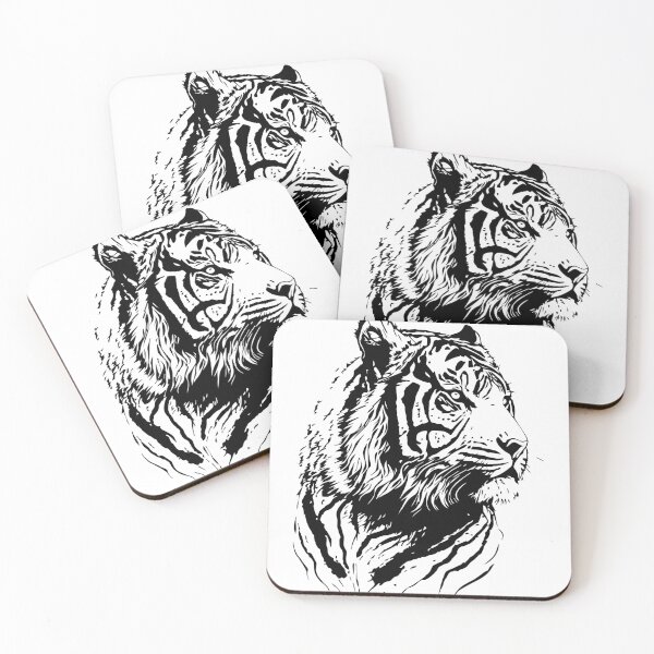 Item preview, tiger illustration designed and sold by DD215.