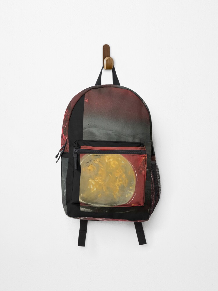 Thumbnail 1 of 3, Backpack, Fall Fire designed and sold by SSMixedMedia.