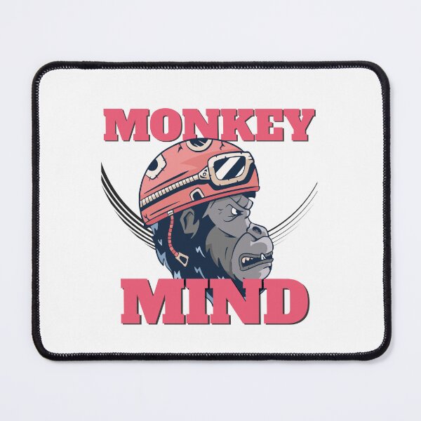Item preview, Monkey Mind - Restless and Curious designed and sold by Quirky Dez.
