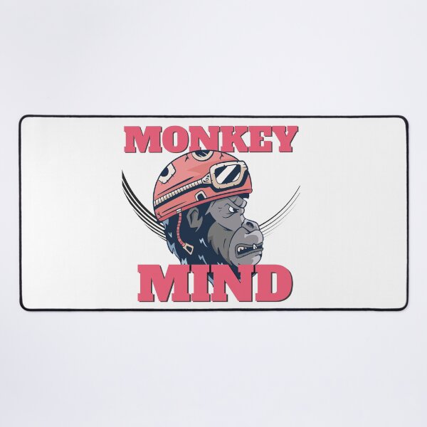 Item preview, Monkey Mind - Restless and Curious designed and sold by Quirky Dez.