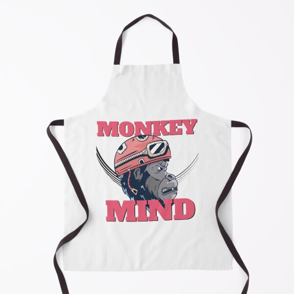Item preview, Monkey Mind - Restless and Curious designed and sold by Quirky Dez.