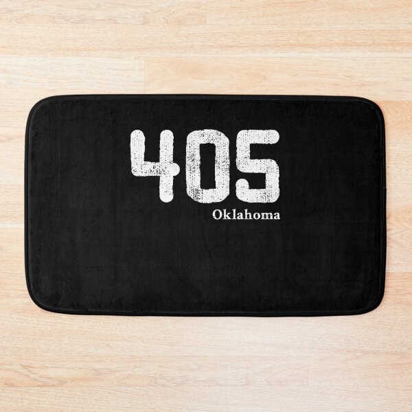 Item preview, 405 Oklahoma Area Code, distressed vintage design for Oklahoma City Area of central Oklahoma. designed and sold by Gold Wings Tees.
