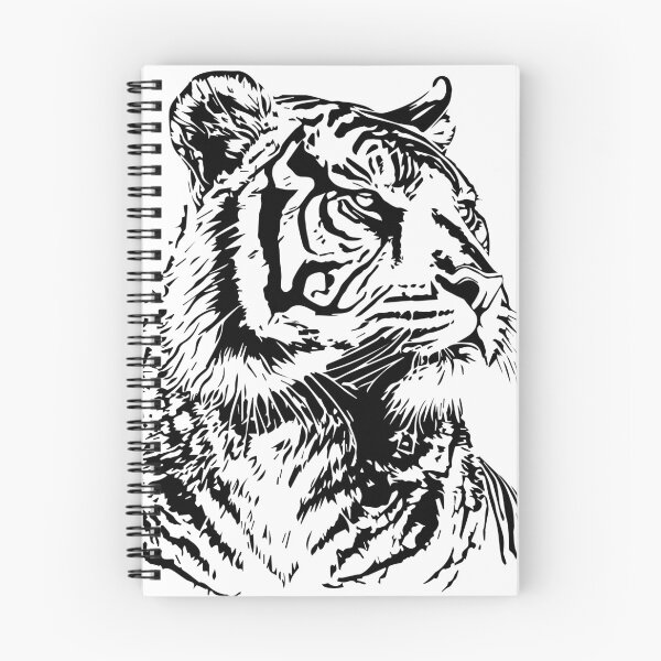Item preview, tiger illustration designed and sold by DD215.