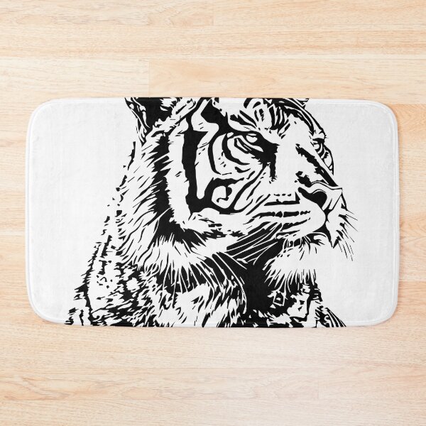 Item preview, tiger illustration designed and sold by DD215.
