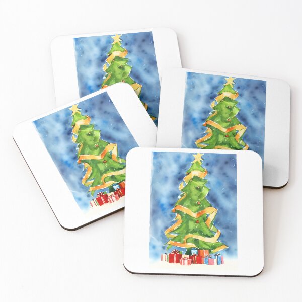 Item preview, Watercolor Christmas Design Artwork  designed and sold by StickerBird.