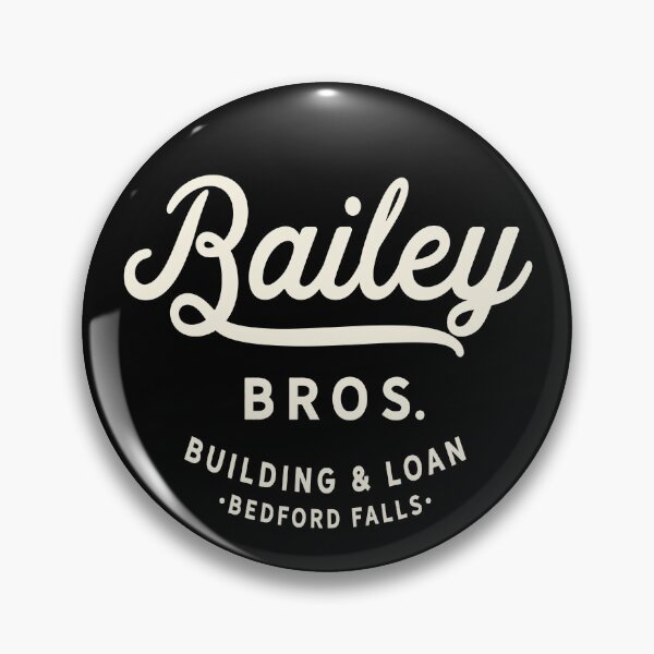 Artikelvorschau, Bailey Brothers Building and Loan Association Schild, George Bailey Executive Officer, Weihnachtsdesign entworfen und verkauft von SleeplessLady.