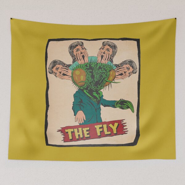 Item preview, The Fly vintage sci fi (1958) colour designed and sold by LapinMagnetik.