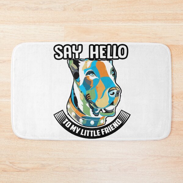 Item preview, Say Hello To My Little Friend Great Dane designed and sold by UnknownArtistt.