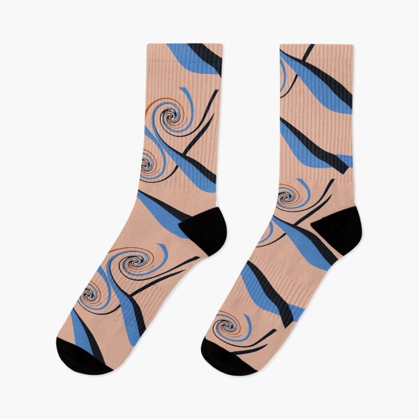 Item preview, Blue, Black and Orange designed and sold by Whisperingpeaks.