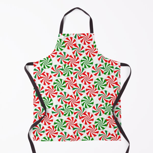 Item preview, Red White and Green Peppermint Candy Swirl Pattern designed and sold by Julie Erin Designs.
