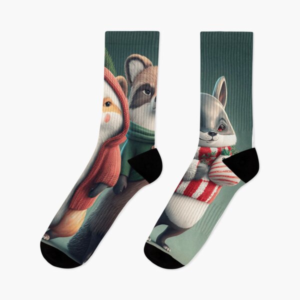 Artikelvorschau, Weihnachtsfeiertags-Tierfreunde entworfen und verkauft von Mr-Ordinary.