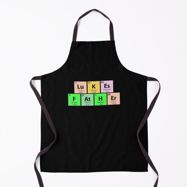 Item preview, Luke’s Father Periodic Table designed and sold by Gold Wings Tees.