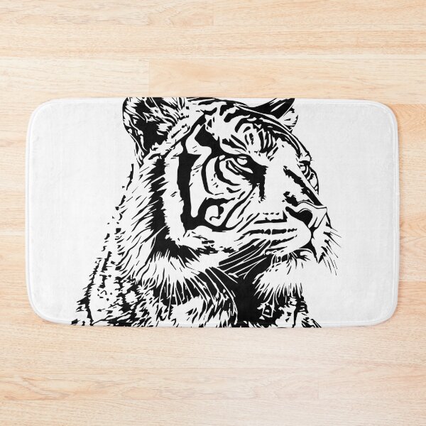 Item preview, tiger illustration designed and sold by DD215.