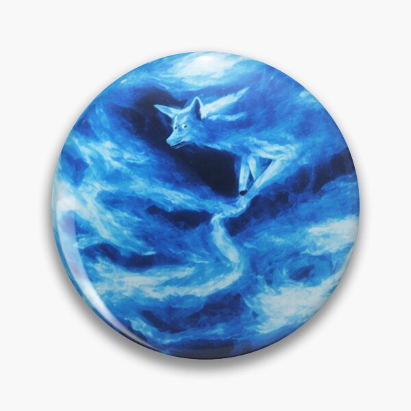 Item preview, Blue Wolves with Blue Flame Bodies Digital Art designed and sold by DesignerKin.