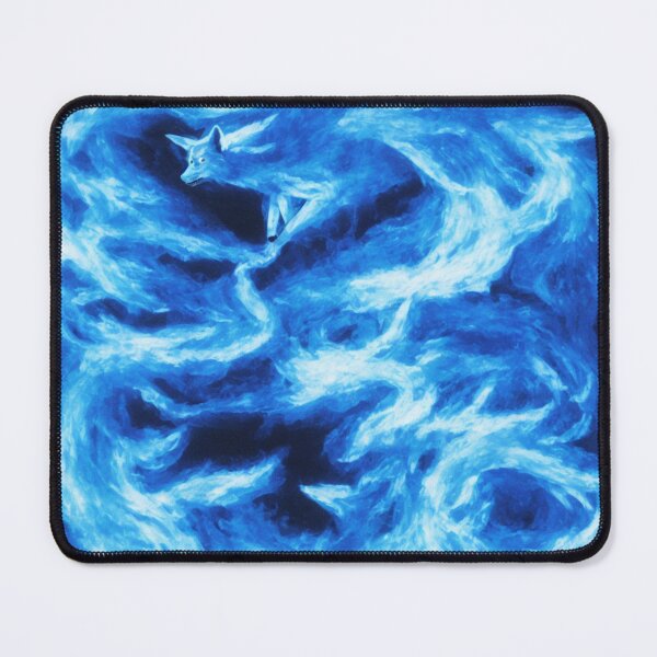 Item preview, Blue Wolves with Blue Flame Bodies Digital Art designed and sold by DesignerKin.