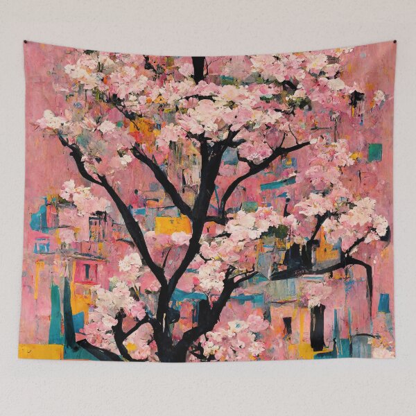 Item preview, Abstract Cherry Blossom designed and sold by VolpeDesigns.