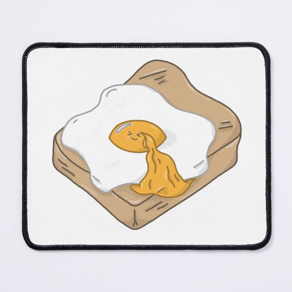 Item preview, Toast with Egg designed and sold by uwudoodles.