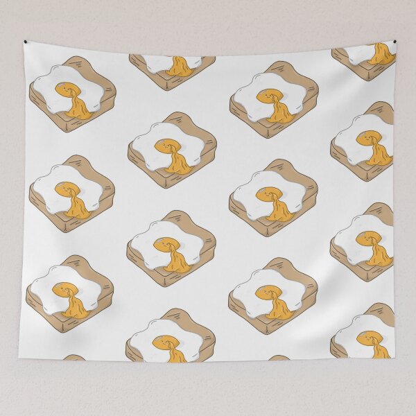 Item preview, Toast with Egg designed and sold by uwudoodles.