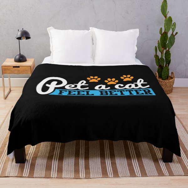 Item preview, Pet a Cat -  Feel Better designed and sold by Gold Wings Tees.