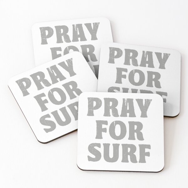 Item preview, Vintage Pray For Surf Sticker designed and sold by TonySpencer.
