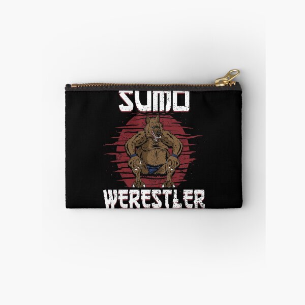 Item preview, Sumo Werestler, Funny Pun Halloween Sumo Wrestler Werewolf designed and sold by Gold Wings Tees.