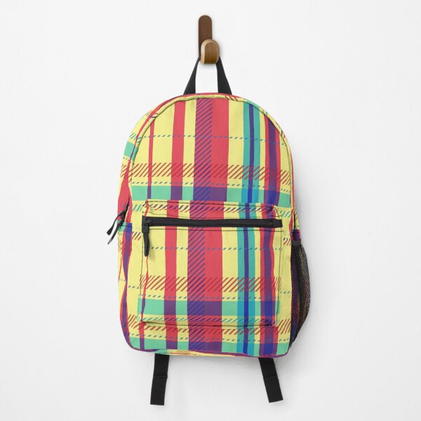 Item preview, Funhouse Plaid Pattern designed and sold by michelleburt.
