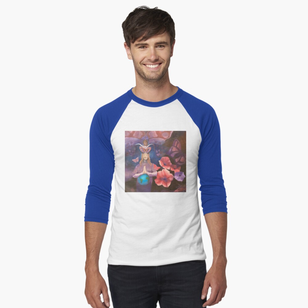 Item preview, Baseball ¾ Sleeve T-Shirt designed and sold by BobbieRaeJones.