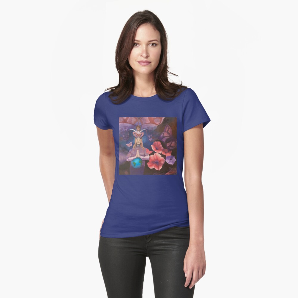 Item preview, Fitted T-Shirt designed and sold by BobbieRaeJones.