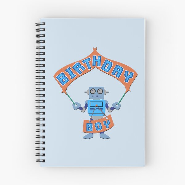Item preview, Birthday Boy Robot designed and sold by LMoonDesigns.