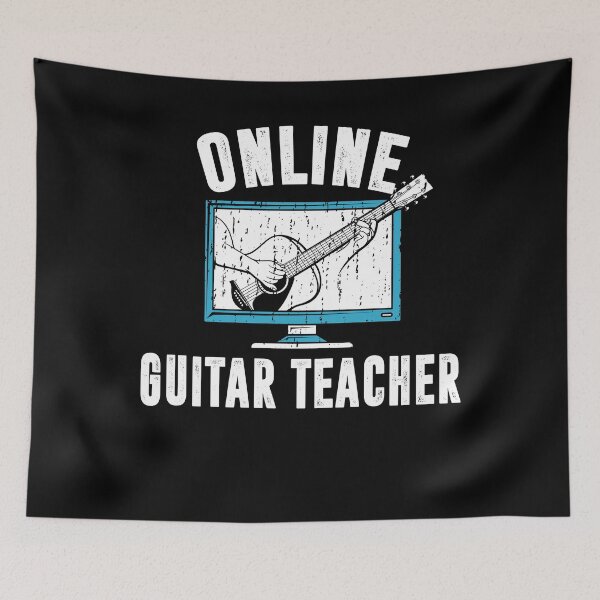 Item preview, Online Guitar Teacher designed and sold by Gold Wings Tees.