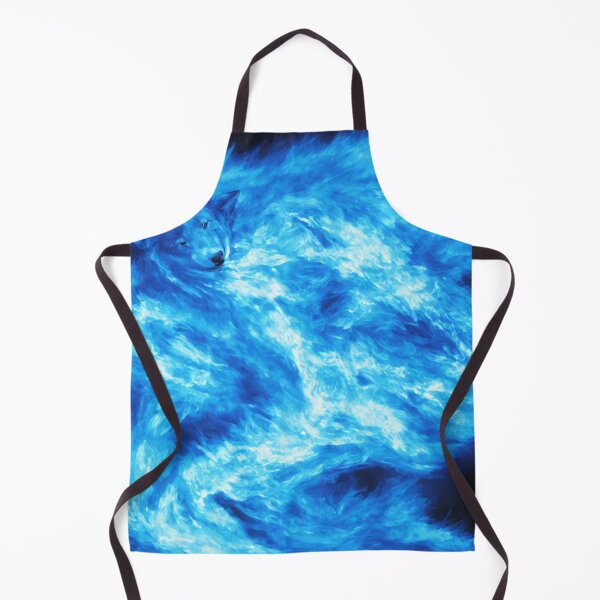 Item preview, Copy of Blue Wolves with Blue Flame Bodies Digital Art designed and sold by DesignerKin.