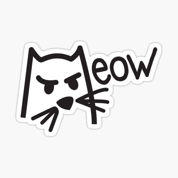 Meow Cat Sticker