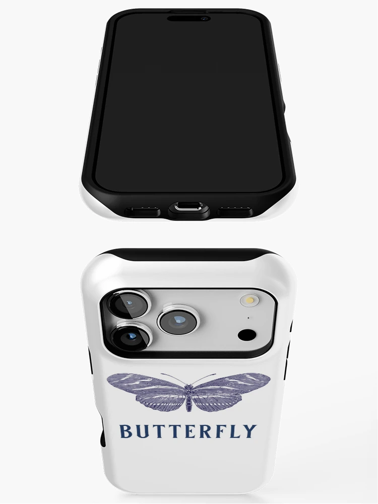 Thumbnail 3 of 4, iPhone Case, Butterfly  designed and sold by RealCode.