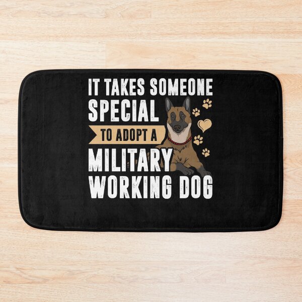 Item preview, Belgian Malinois Military Working Dog Adoption designed and sold by Gold Wings Tees.